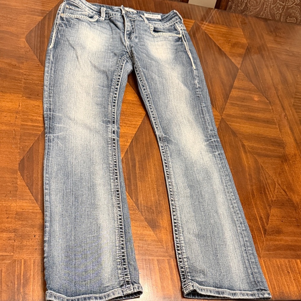 Daytrip Women's Boot Cut Jeans - Light Blue